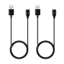 2Pack USB Data Transfer Power Charge Cable For Garmin Fenix 5/5S/5X Bracelet