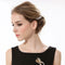 Glitter Moon Rhinestone Hair Clips Hair Styling Pins Fringe Clip Headwear A