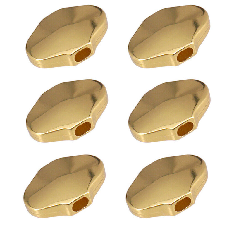 1 Set Acoustic Guitar Tuning Keys Tuners Handle Knobs Zinc Alloy with Screws and