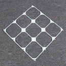10Pcs White Square 9 Grids Balloon Plastic Square Holder Stage Background L