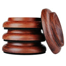 4Pcs Upright Piano Caster Cups,Solid Wood Piano Caster Piano Leg Floor Prot P1E3