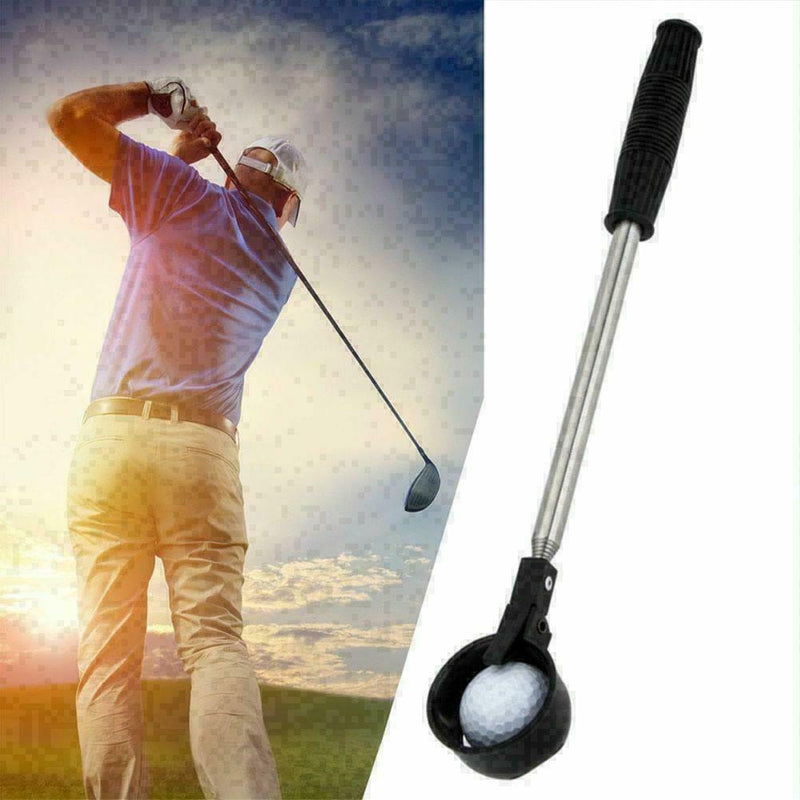 39cm Sections Telescopic Golf Ball Retriever Picker Steel W2N0 New Shaft Up M9B3