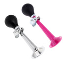 2Pc Bike Bell Air Horn Hooter Bell Bugle Squeeze Bulb Cycling Handlebar Ring