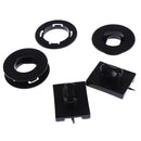 2Pcs Fixing Grips Clamps Floor Mats Holders Car Mat Carpet Clips Anti-SlipJCA Nw