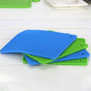 New Pot Holders Set of 4PCS Silicone Trivets Multi-Purpose Hot Pads Useful CVJ