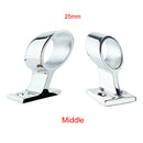 316 Stainless Steel Marine Boat Hand Rail Fitting Middle Stanchion 25mm