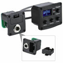 Ukelele Uke Piezo Pickup Preamp 3-Band EQ Equalizer Tuner System with LCD D X6I9