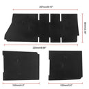 New Black Center Console Organizer Fit For Jeep Wrangler Jl And Jlu (2018-1 R1D3