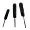 3x Multi Size Wool Blend Wheel Cleaning Grills Door Frames Washing Brushes