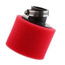 Red 35mm Foam Air Filter For 90cc 110cc 125cc Pit Dirt Bike ATV Quad