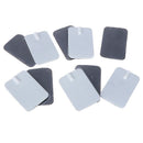 10Pcs 6*9cm Reusable Tens Machine Electrode Pads Body Massager Selfadhesive OZ