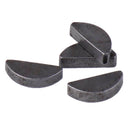 4 Pieces Gray Ring Wrench Sawmill Metal Circular Half Stem Wrench For 49cc 60cc