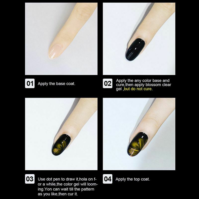 Rosalind 10Ml Top Coat Base Coat Gel Nail Polish Gel Polish Nail Art Uv Led A6I4