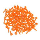 100pcs Mini Golf Tees Plastic Golf Nail Limit Pin Outdoor Golfer Accessory