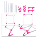 Plastic Cross Stitch Frame Square Embroidery Hoop DIY Sewing Tools Craft Clip