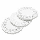 300pcs Round Craft Placemats Paper Cake Lace Ornament C9W3