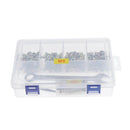 Hand Riveter  Nutsert Tool Kit - 100pcs M5 Nuts , Hex Wrench