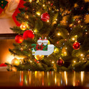 Christmas Decoration Personalized Family Pandemic Ornaments (2pcs 2 People)