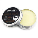 bluezoo Men Beard Moustache Styling Wax Moisturizing Oil Control Balm Sooth G1S3