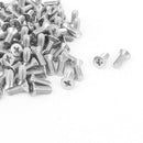 M3 x 6mm Phillips Flat Head Countersunk Bolts Machine Screws 100pcs P4I8