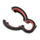 Multi-Purpose Hand Jar Bottle Opener Kitchen Twist Tool Easy Grip Black 1