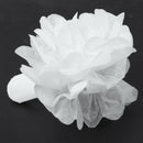 30pcs 4" 6" 8"(10cm 15cm 20cm) Tissue Paper Pompoms Flower Balls Wedding Po E3X8