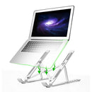 N3 Laptop Stand Riser Adjustable Aluminum Holder for 15.6 inch Notebook