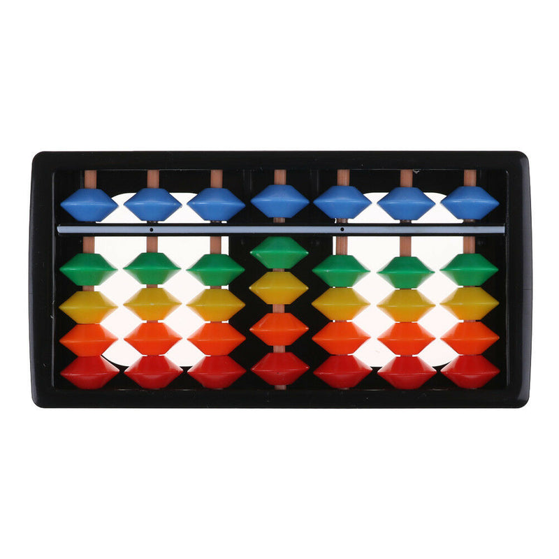 Mini Plastic Abacus Arithmetic 7 Digits Kids Maths Abacus educational Toys Z