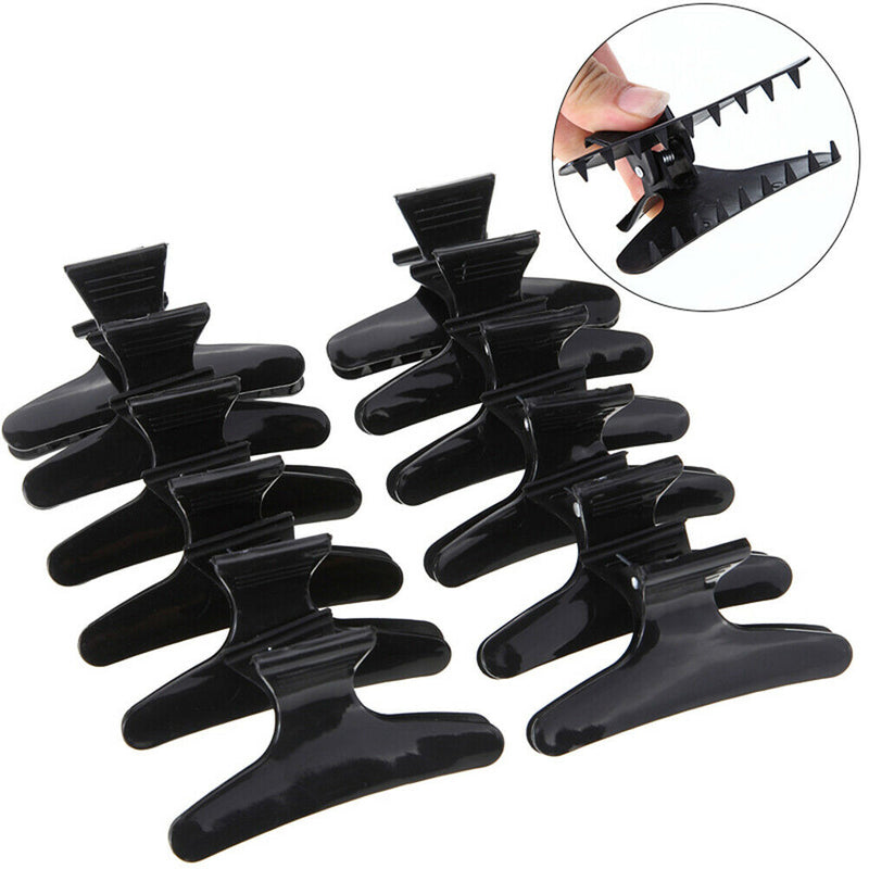 12pcs Hair Clip Claw Section Styling Tools Hair Clip Care Hairpins Pro Butter BX