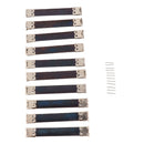 30pcs Flex Purse Frame Internal Flex Spring Clip for Purse Making Supplies DIY