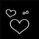 4x Love Ring Design Metal Cutting Dies For DIY Scrapbooking Album Paper Cards FT