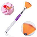 Nail Brush,Nail Art Diamond Dust Remover Brush/Cosmetic Cheek Makeup (