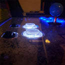 DIY Arcade Video Games Kit LED Lamp Illuminated Push Button 1P/2P Player,2X Coin