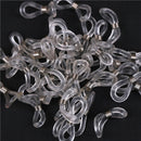 40X Chain Strap Holders Rubber Loop Ends Clear Eye Glasses Spectacle Supplies ME