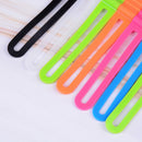 5Pcs silicone strap bike front light holder bicycle handlebar fixing tie3C
