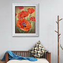5D DIY Full Drill Diamond Painting Flower Cross Stitch Embroidery Ornament