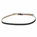 Fashion Lady Women Waistband Pu Leather Belt (Black)