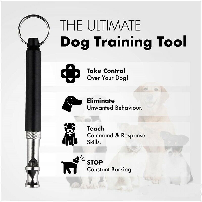 4-Pack Dog Whistle Professional Dog Training Whistle Stop Mania Adjustable