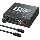 192KHz Digital Optical Coaxial Toslink to Analog RCA 3.5mm Audio Hifi Conve E3D3