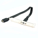 USB 3.1 Front Panel Header Type E M to Type C F Motherboard Expansion Cable