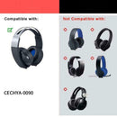 1 Pair Earmuff Soft Foam Ear Pads for Platinum Sony PS4 Headphone CECHYA-0090