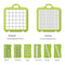 Vegetable Chopper Dicer Slicer Onion Salad Veggie Cutter Food Slicer 8 Blade