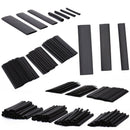 127Pcs Glue Weatherproof Heat Shrink Sleeving Tubing Tube Assortment Kit BlackJR