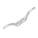 5pcs Stainless Steel Flagpole Rope Cleat Hook 110mm Boat Mooring Accessories