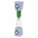 Childrens Toothbrush Timer Hourglass Kids Sandglass Smile Sand Egg 3 Minute L9D4