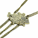 5x Puzzle Piece Jigsaw Necklace Set Heart Friendship Best Friends Sisters