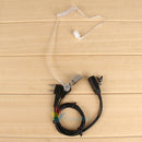 2 Pin PTT MIC Covert Acoustic In-ear Earpiece Headset for Radio Kenwood Baofeng#