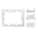 4pcs Halloween Cutting Dies Scrapbook Embossing DIY Album Card (MS-500)
