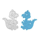 DIY Metal Crocodile Embossing Stencil Scrapbook Craft Cutting Die Card Gift