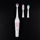 High Quality Electric Massage Toothbrush Massager + 3 Brush Heads Pink T2C2